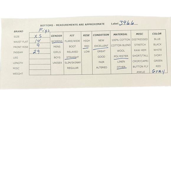 FIGS Womens Technical Collection Jogger Scrub Gray Pockets Medical Drawstring XS - Picture 8 of 8